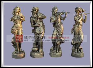 四季女神雕塑