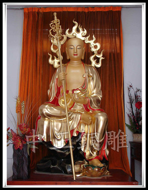 地藏王菩萨铜佛像
