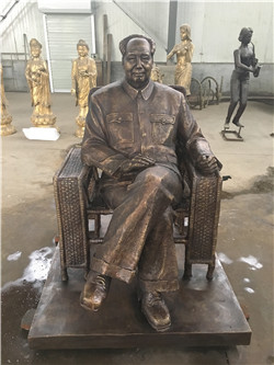 生产毛主席铜像