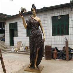 女神铜雕塑