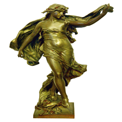 四季女神铜雕塑