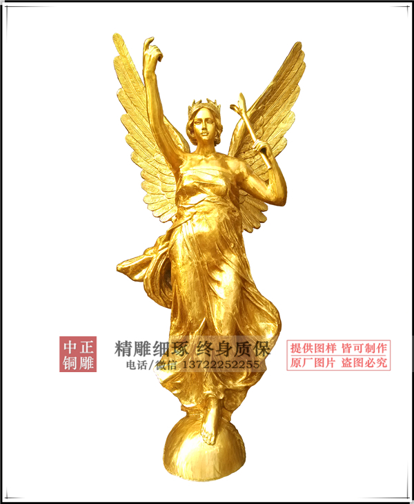 自由女神铜雕塑