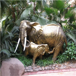 吉祥大象铜雕
