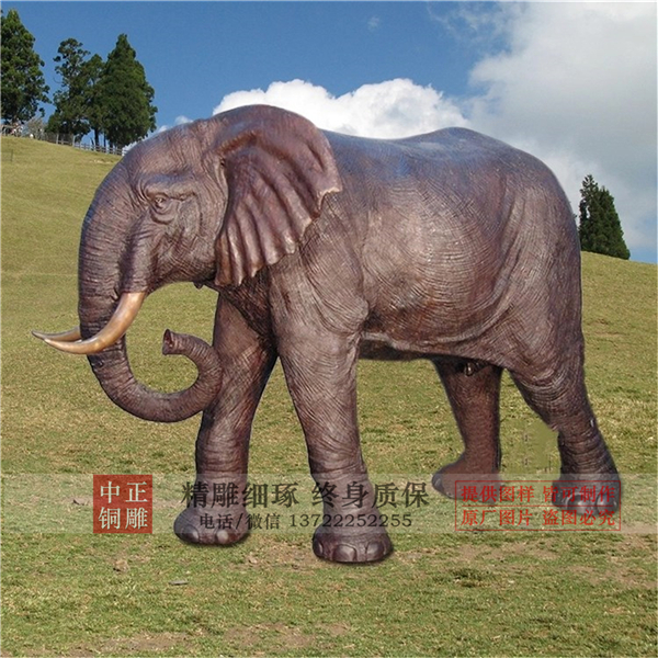 生产铜大象