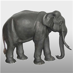 生产铜大象雕塑