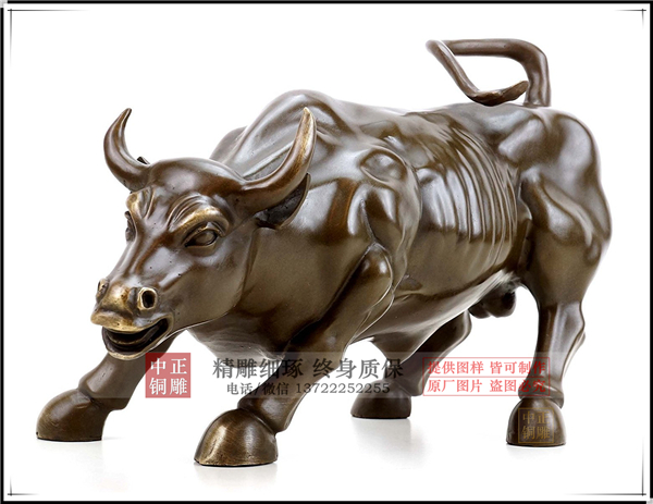 雕塑铜牛
