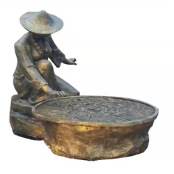 茶文化铜像厂家