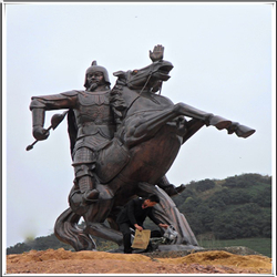 大型将军铜雕塑