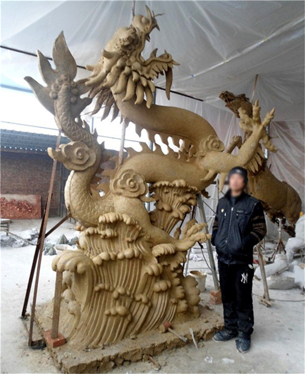 河北加工中国龙雕塑