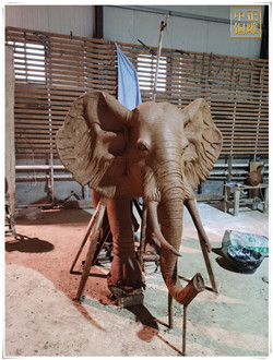 铜大象雕塑加工价格