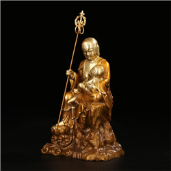 地藏菩萨子安铜像