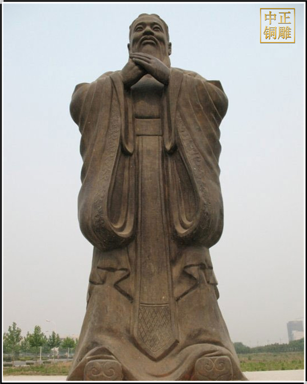 山东孔子铜像铸造