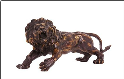 铜狮子雕塑铸造