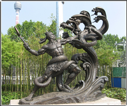 曲靖珠江源雕塑