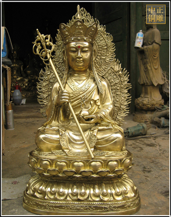 地藏王铜佛像