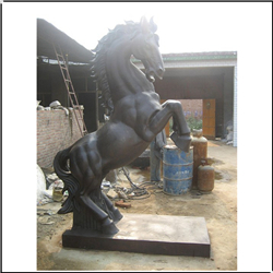 生肖铜马雕塑