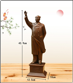 纯铜毛泽东雕像