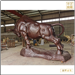 6米大型开荒铜牛铸造厂家