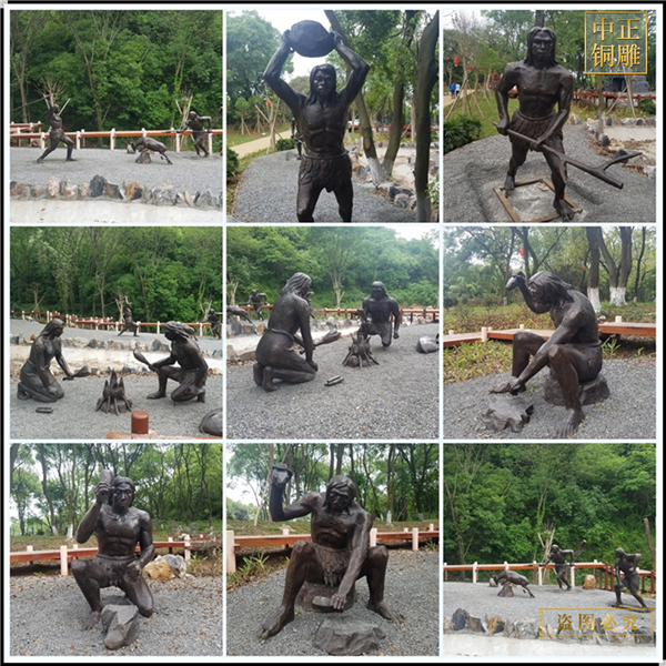 4厂家制作园林景观人铜雕塑.jpg