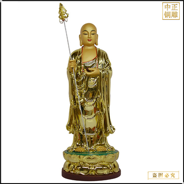 2米地藏王佛像铸造