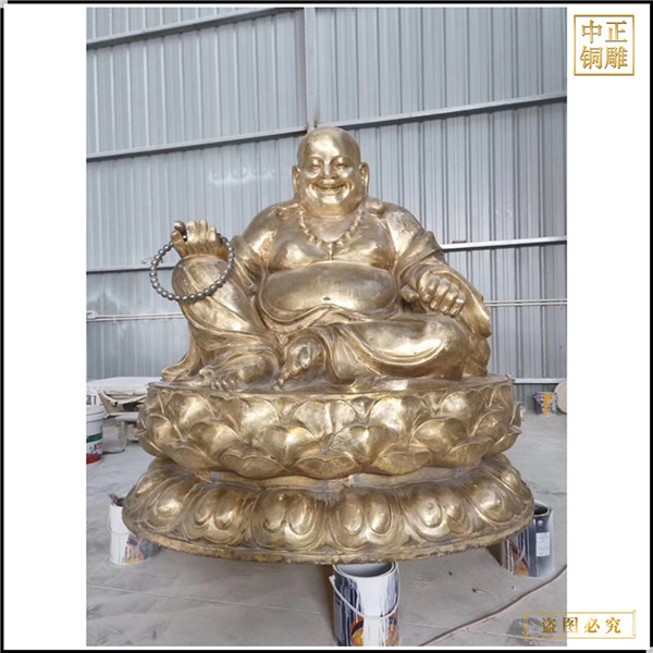 大型弥勒佛铜雕佛像