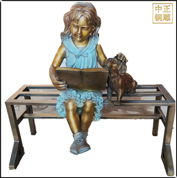大型室外小女孩看书铜雕塑.jpg