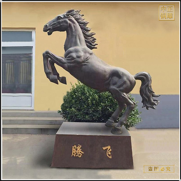 动物铜马景观雕塑