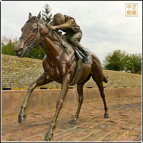 骑马铜雕塑铸造