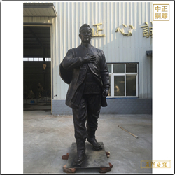 现代人物铜雕塑铸造厂加工