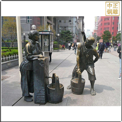 商业街民俗雕塑