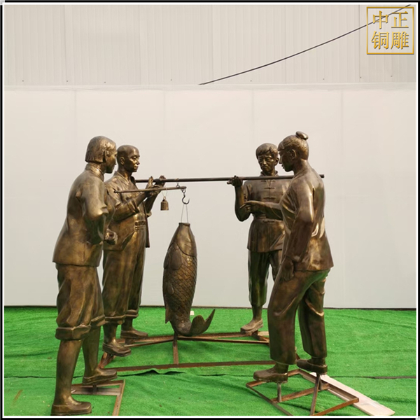 渔文化雕塑