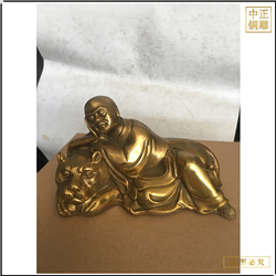 纯铜十八罗汉金身佛像