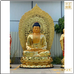 标准的释迦牟尼佛神像