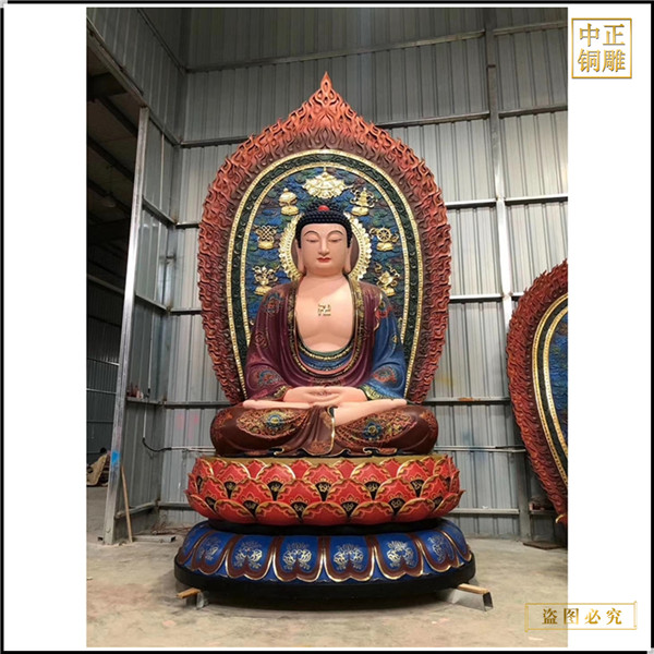1.3米高释迦牟尼佛铜像