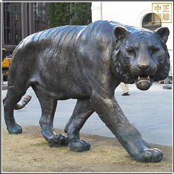 大型室外老虎铜雕塑